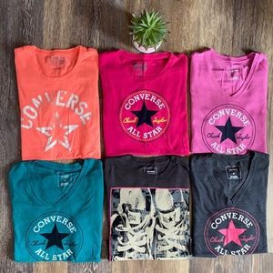 🍍Flash Sale🍍Converse Tee Bundle [set of 6]